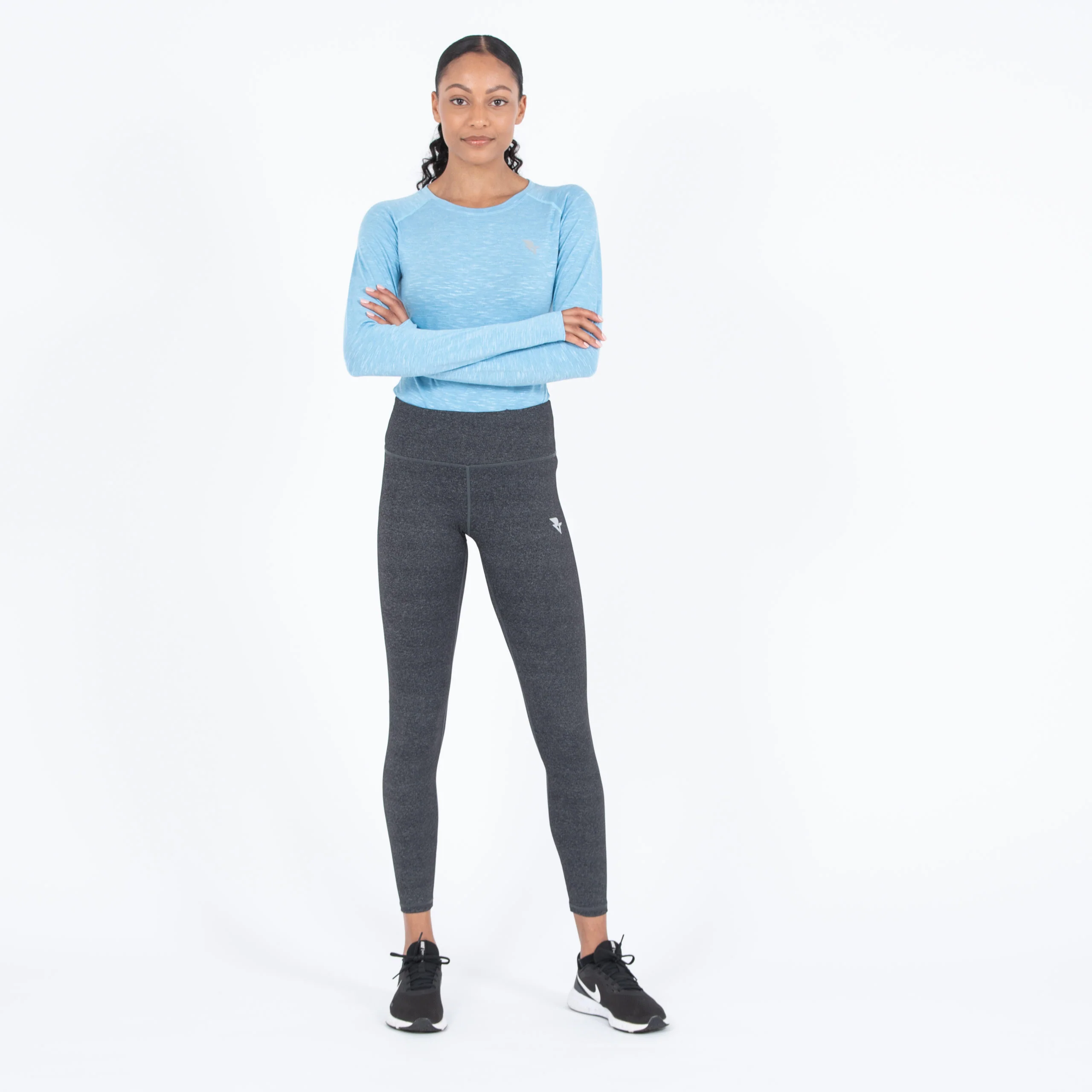 Women's Grey Leggings - Image 3